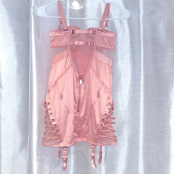 ♡BRAND NEW UNICORN RARE ICONIC HB™ ☆Jerry☆ BLUSH 32A Demi-Cup Push-Up SEX DRESS♡ - Picture 8 of 15